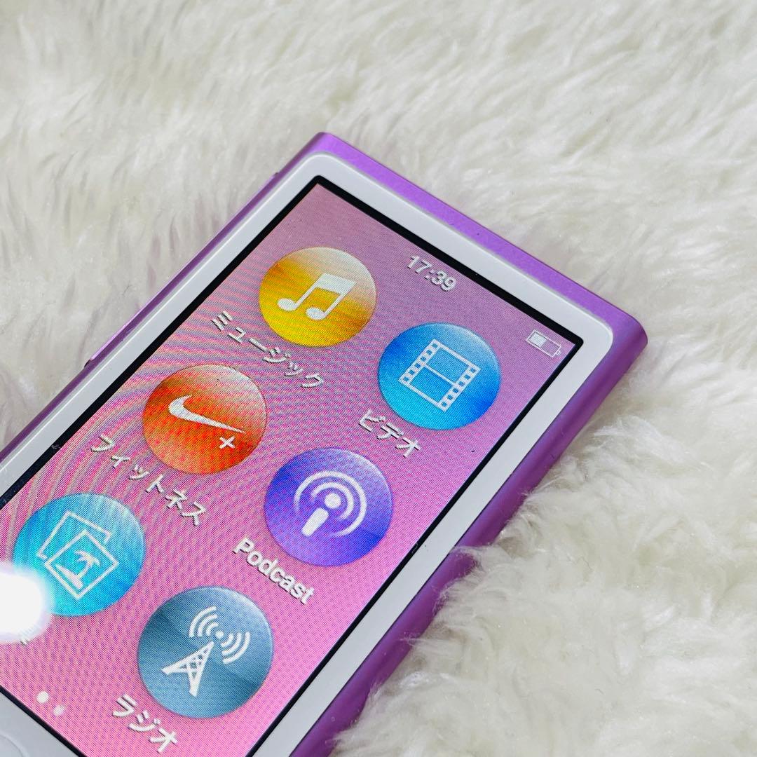 【新品同様品】 iPod nano 第7世代 パール