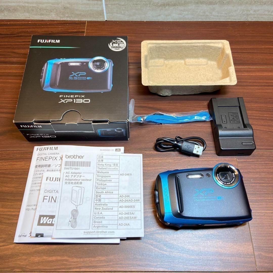 FUJIFILM FinePix XP130 デジカメ ほぼ新品 3441