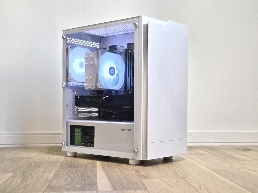 白ゲーミングPC i7-4770 / GTX1060 / SSD512GB