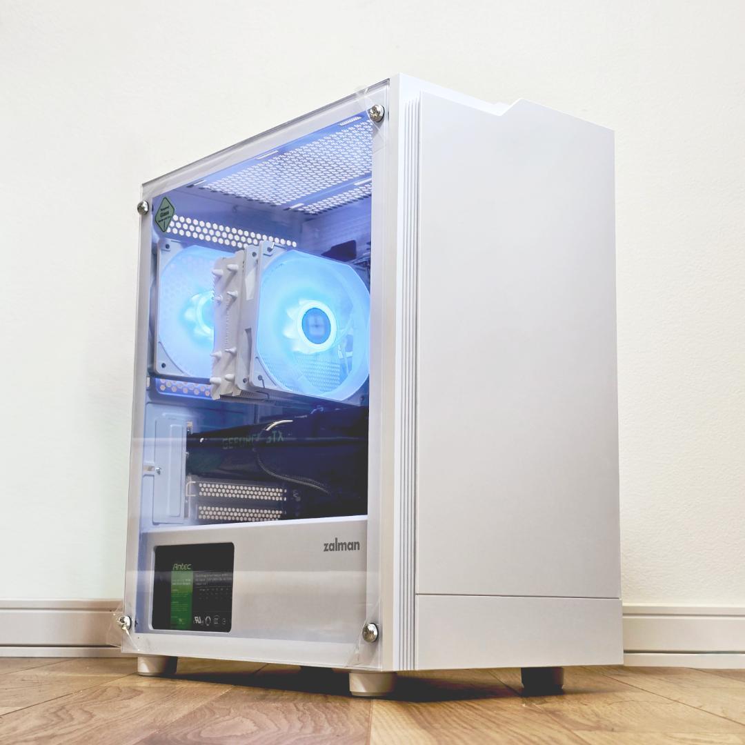 白ゲーミングPC i7-4770 / GTX1060 / SSD512GB