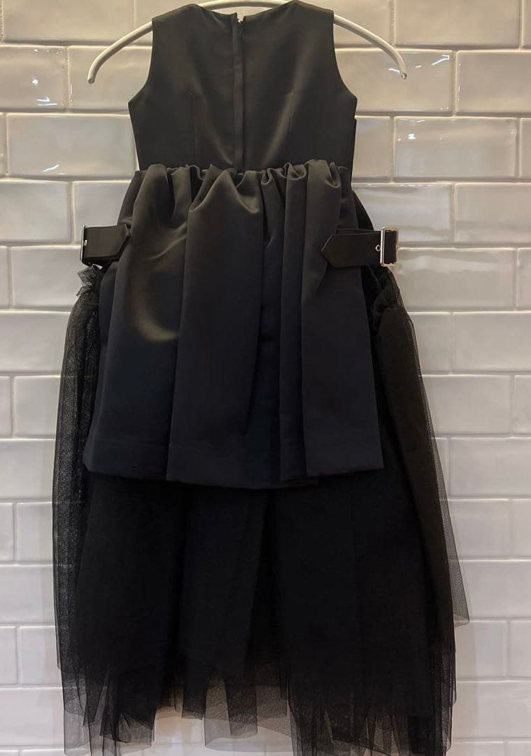 noir kei ninomiya ブラックチュールトップス