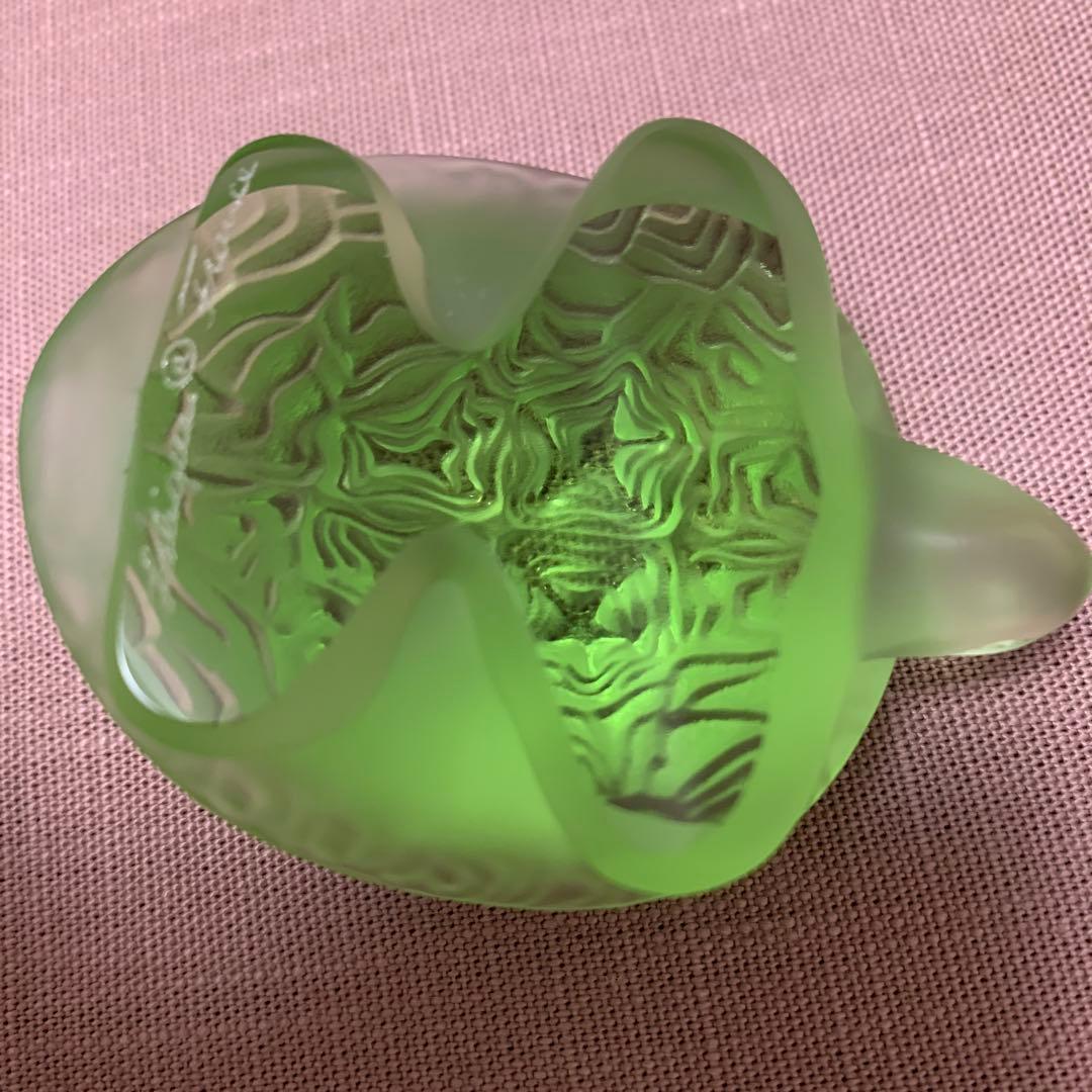【最終価格】ラリック　LALIQUE 亀　オブジェ
