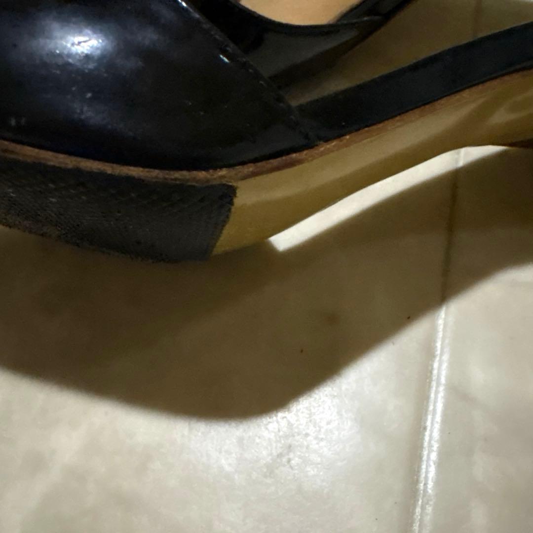 GUCCIエナメルミュール