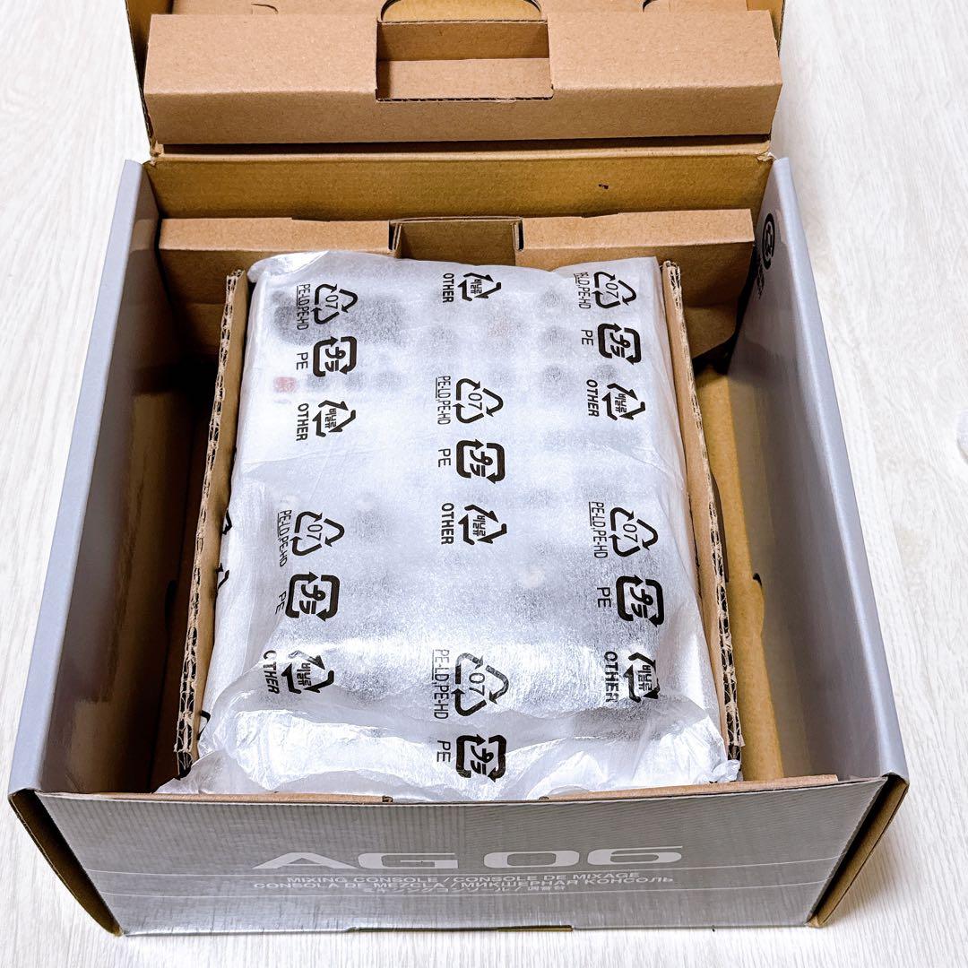 YAMAHA AG06 ミキシングコンソール　オーディオインターフェイス　ヤマハ