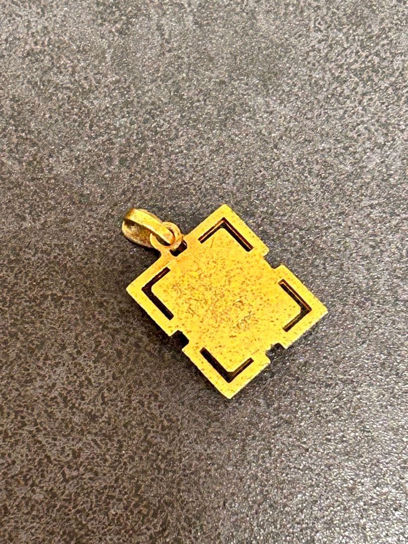 1229-8 オパール風 ペンダントトップ 18K