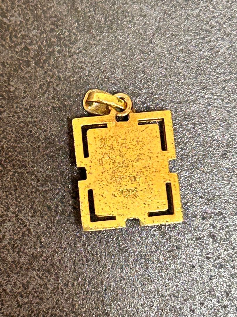 1229-8 オパール風 ペンダントトップ 18K