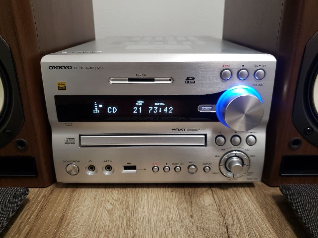 【整備済完動品】ONKYO NFR-7TX ミニコンポ 付属品多数 美品