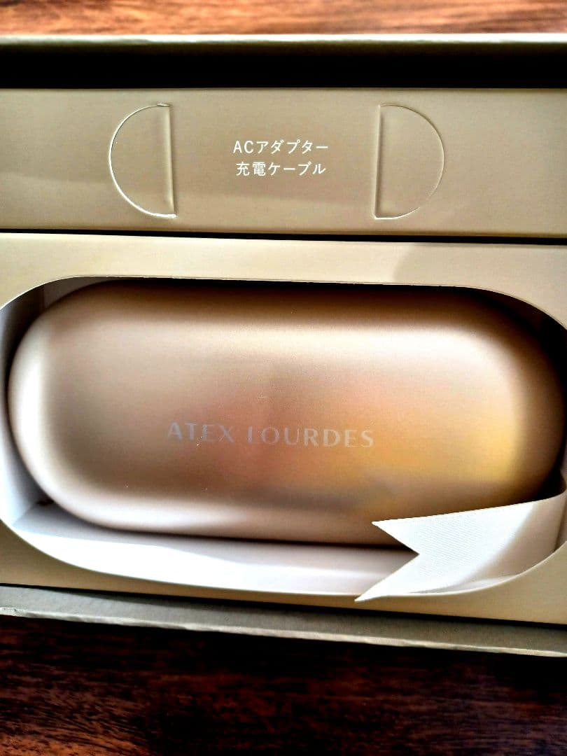 新品未使用品 ATEX ルルドボーテ フェムオンテック 温灸 ゴールド