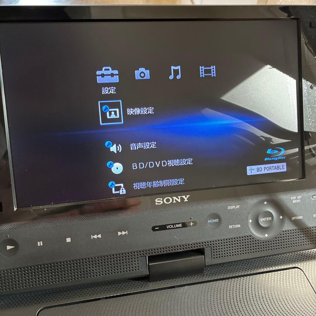 Sony ポータブルブルーレイプレーヤー　BDP-SX910 動作良好です