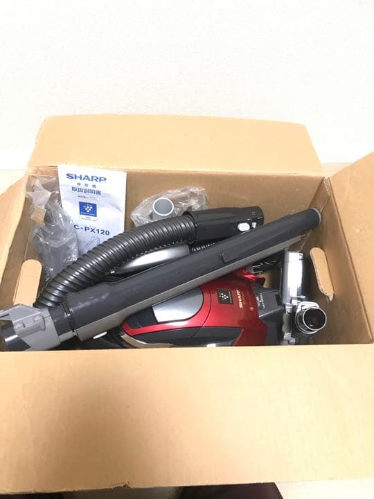 SHARP EC-PX120-R サイクロン掃除機