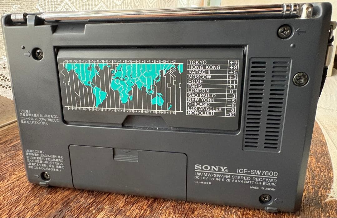 値下げしました。希少　SONY ICF-SW7600 BCLラジオ