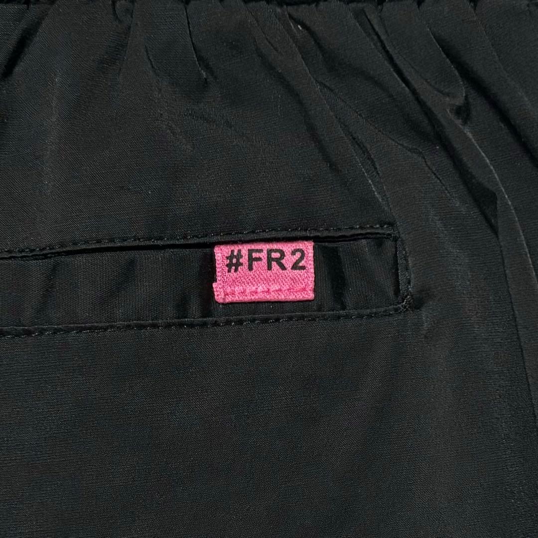 FR2 エフアールツー 梅 パンツ ブラック 刺繍