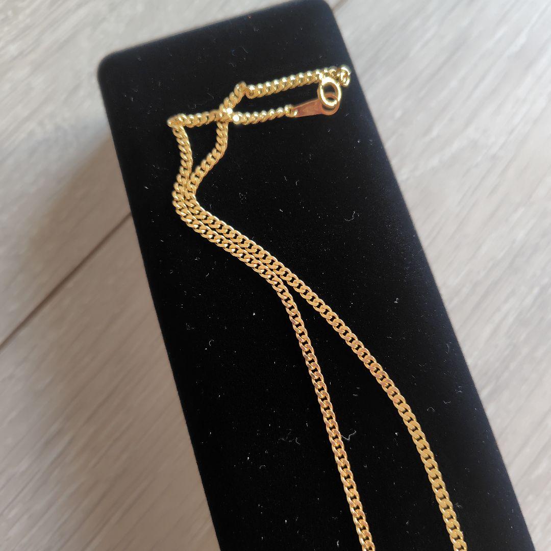 美品♡K18YG 2面シングル喜平ネックレス 50cm 10.0g18金資産運用