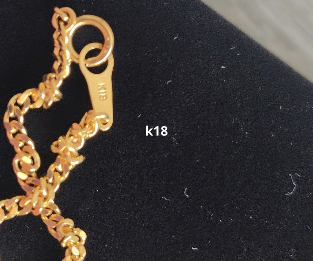 美品♡K18YG 2面シングル喜平ネックレス 50cm 10.0g18金資産運用