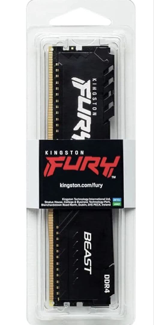 KingstonFURY 32G 16GB×2 8Gbitモデル 3200MHz
