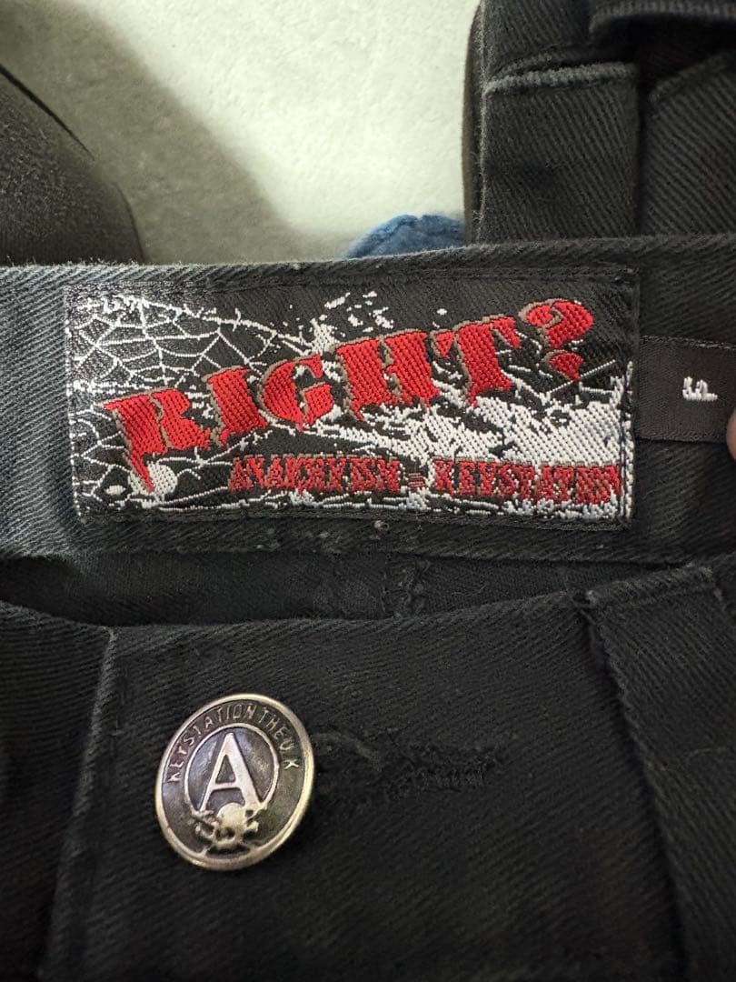 ボンテージパンツ　RIGHT? ANARCHYISM＝KEYSTATION