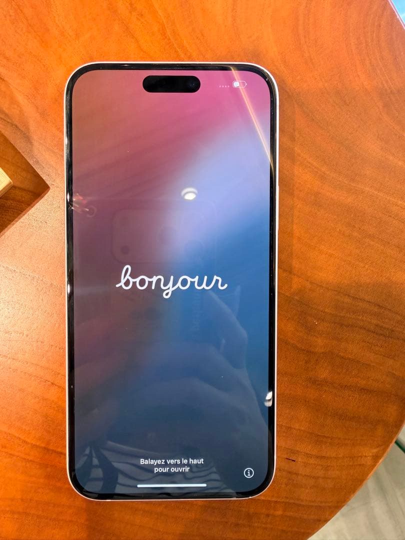 iPhone 15 Plus ピンク 128GB SIMフリー 箱/ステッカー付