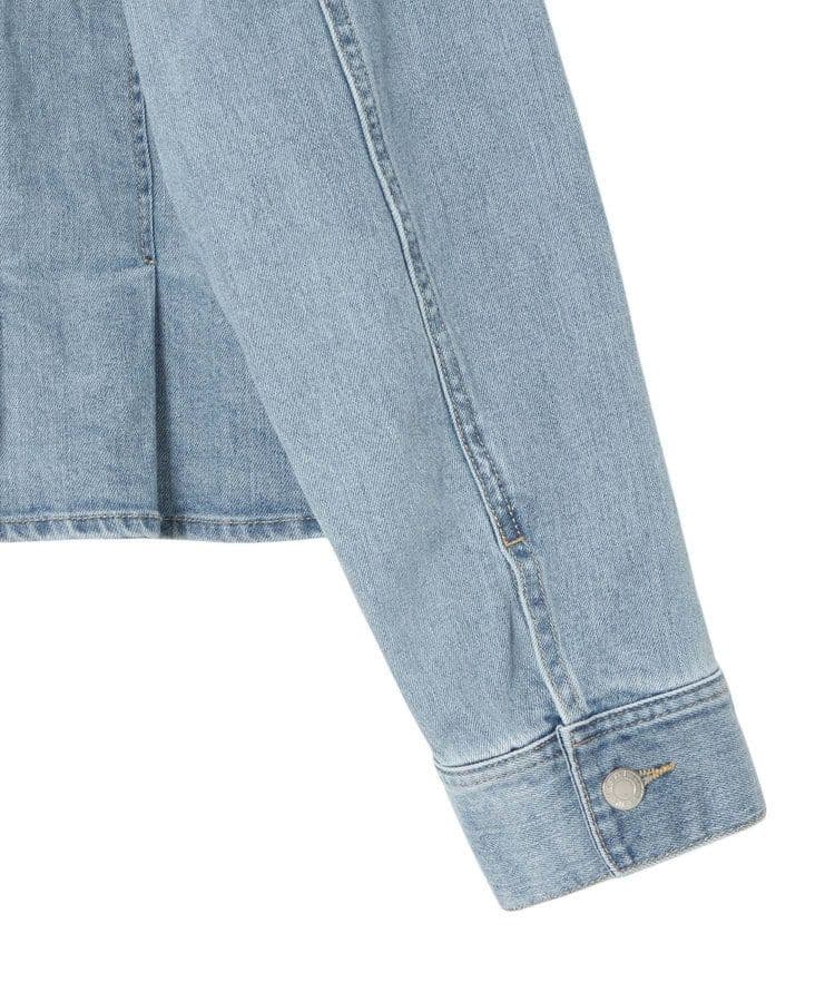 ANAYI ストレッチデニムノーカラー ジャケット サイズ38