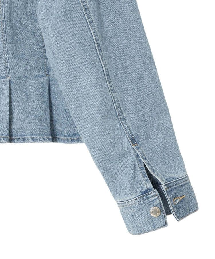 ANAYI ストレッチデニムノーカラー ジャケット サイズ38