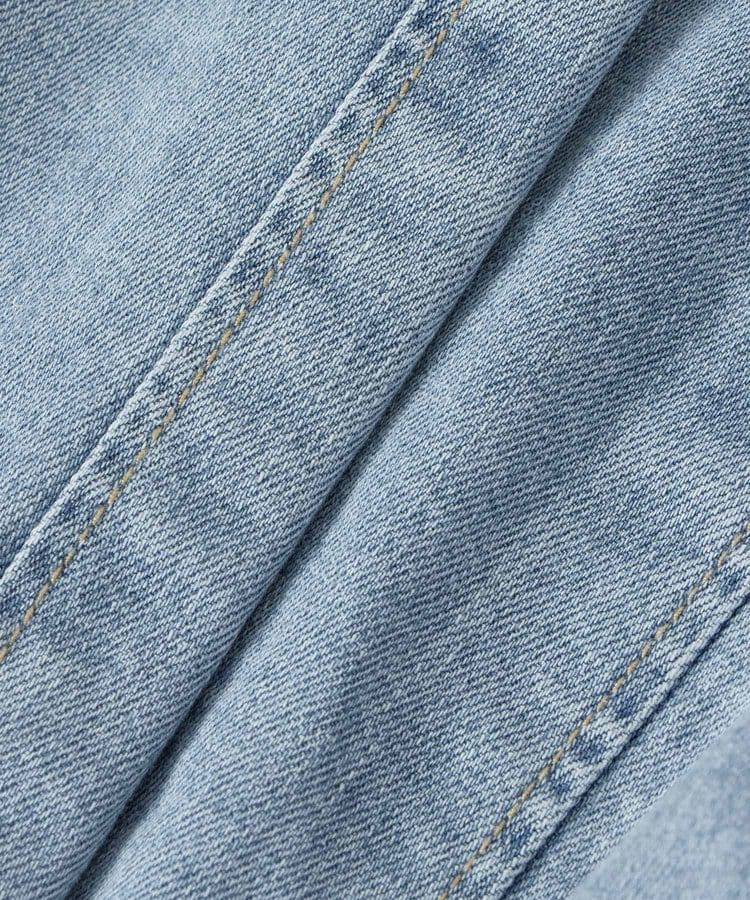 ANAYI ストレッチデニムノーカラー ジャケット サイズ38