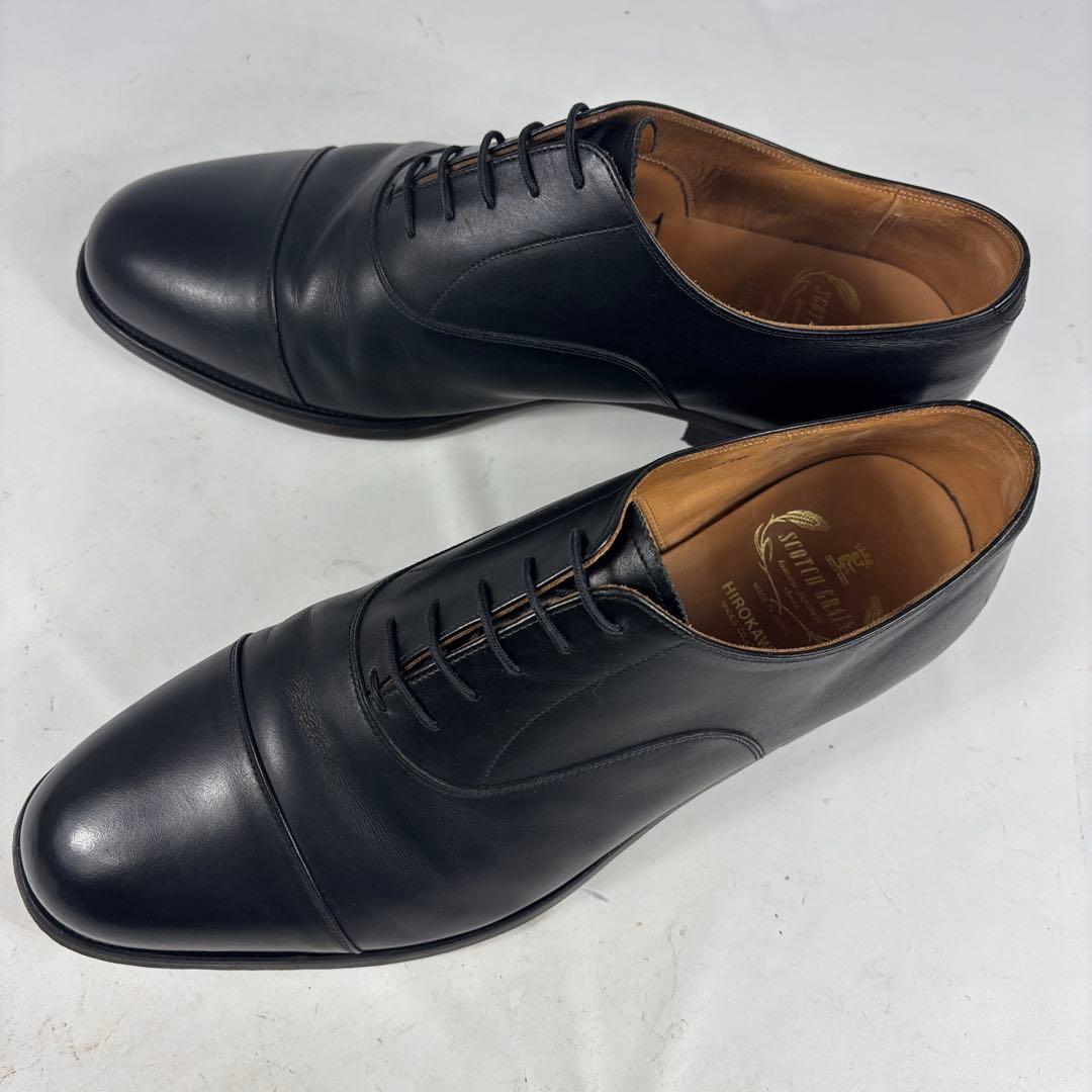 Scotch Grain　スコッチグレイン　ストレートチップ　ブラック　27cm