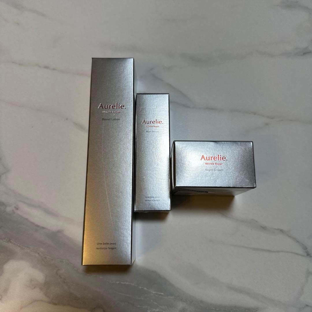 ✳️本日お値下げ✳️⭐️新品 未開封品⭐️ オレリー 化粧水 美容液 ナイトクリーム