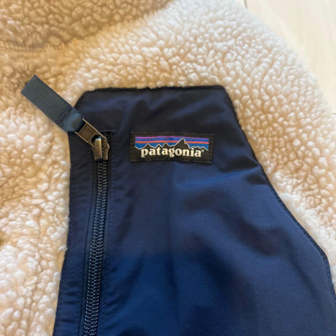 値下げ‼️ パタゴニア　リバーシブル　ビビー　ダウンベスト　ボア　L