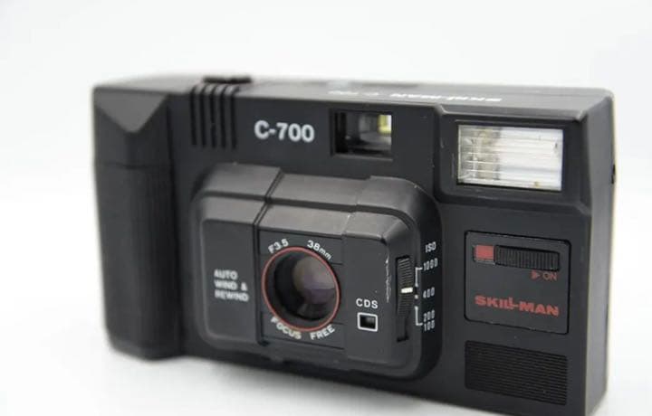 完動品　スキルマン　C-700 フィルムカメラ