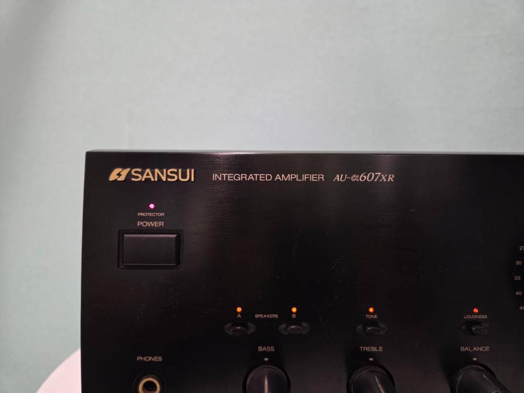 【動作確認済】SANSUI AU-607XR ブラック