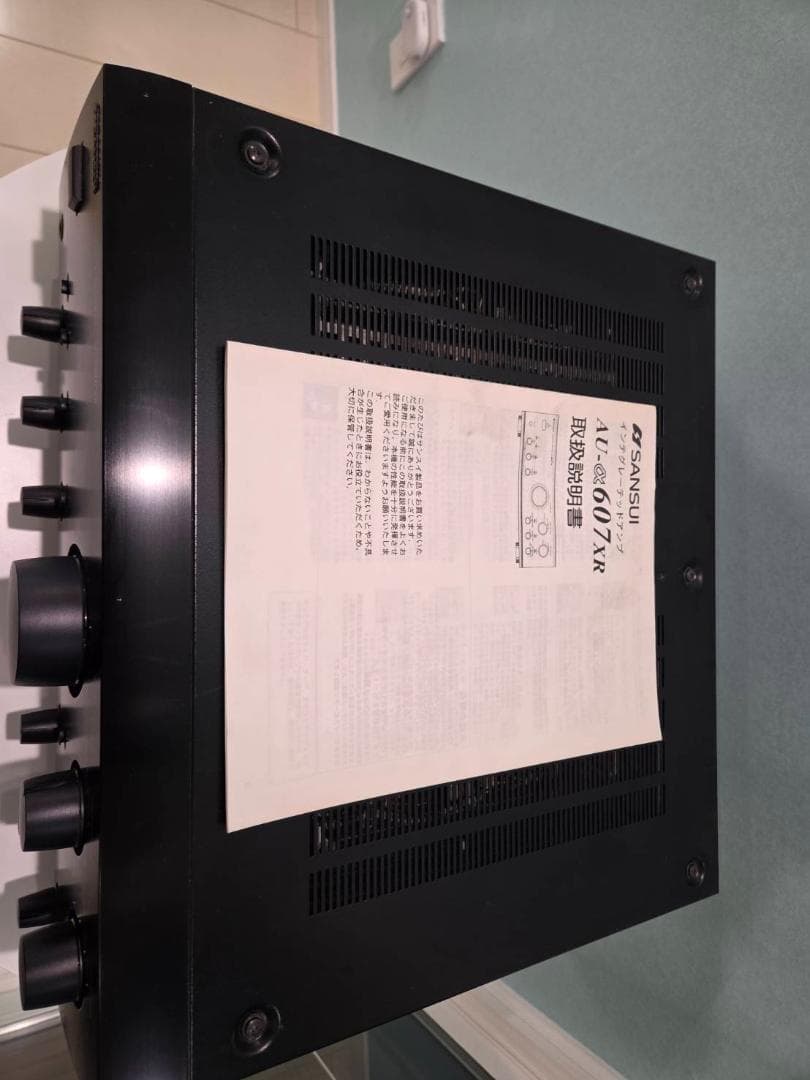 【動作確認済】SANSUI AU-607XR ブラック