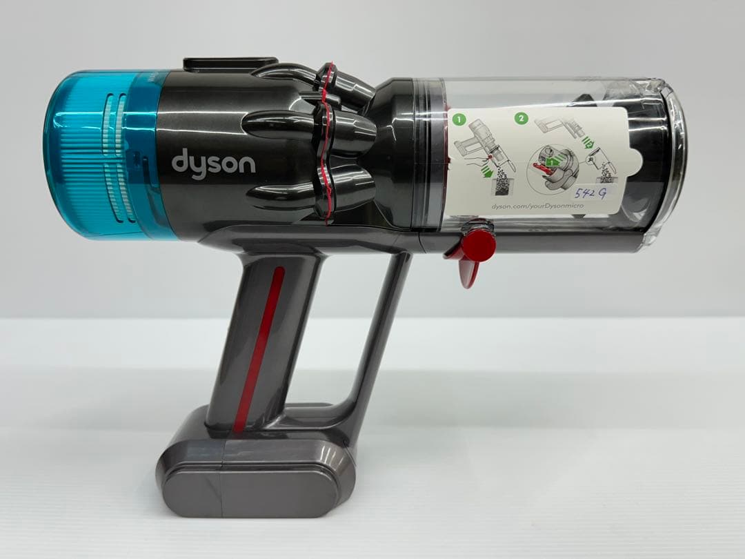 中古　美品　ダイソン　掃除機　SV21 マイクロ　本体　ダスト 純正バッテリー付