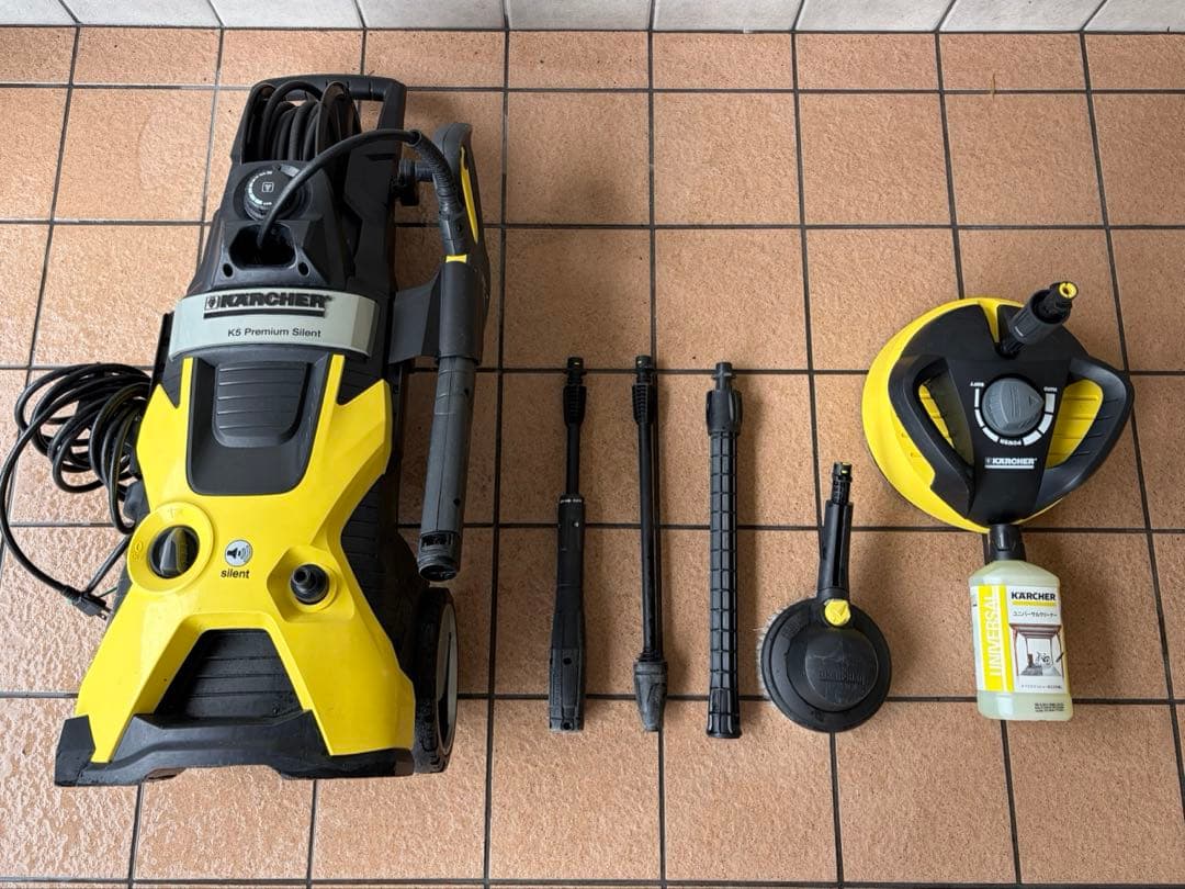 ケルヒャー(KARCHER)高圧洗浄機K5サイレントカー&ホームキット50Hz