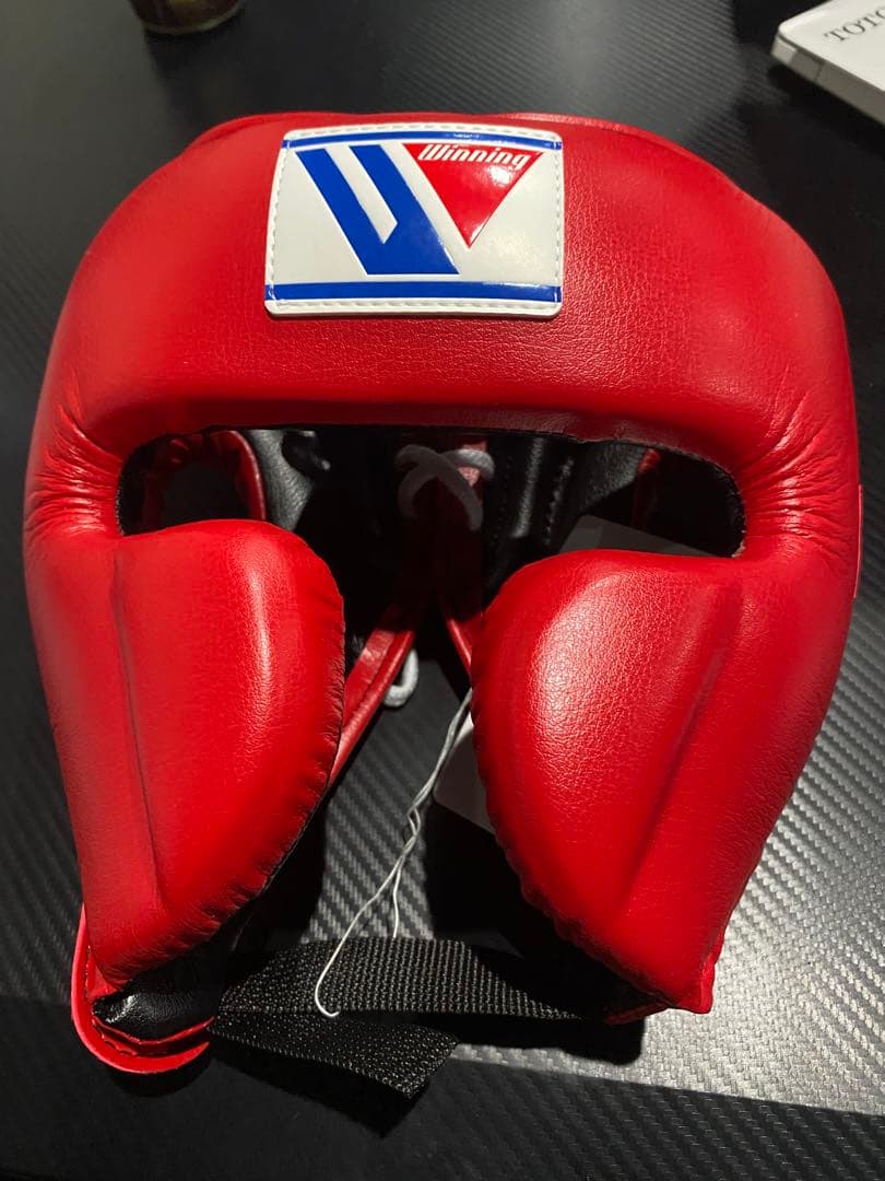 Winning ヘッドギア 赤 Mサイズ