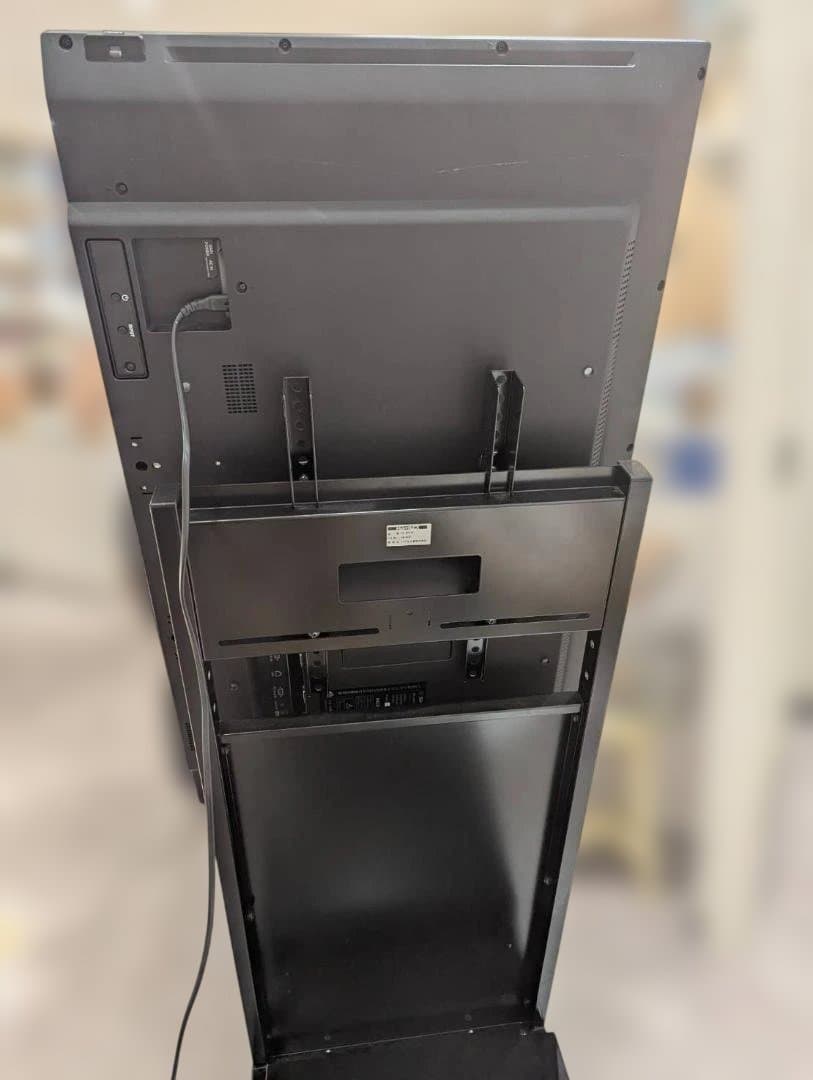 【美品】SHARPデジタルサイネージディスプレイ＆スタンドセット