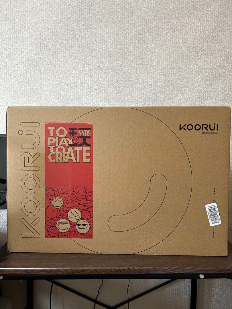 KOORUI ゲーミングモニター24インチ フルHD IPSパネル