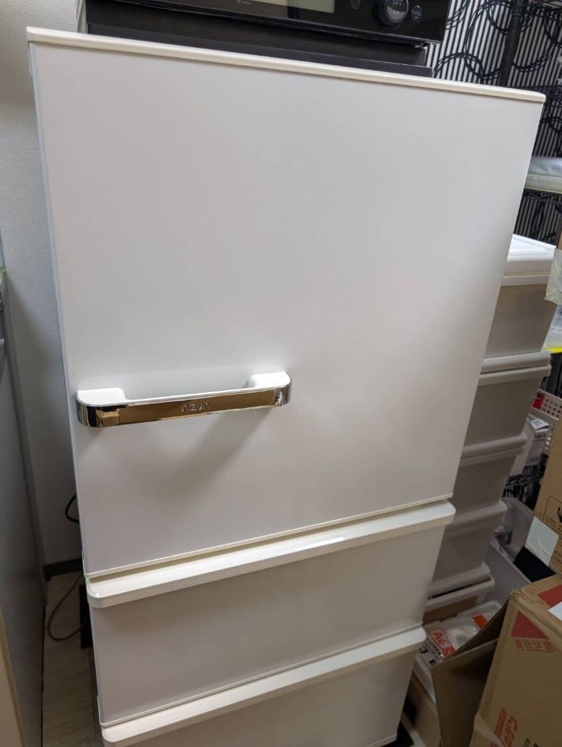 美品 AQUA 冷凍庫 AQR-SV24H(W) 238L 自動製氷付き