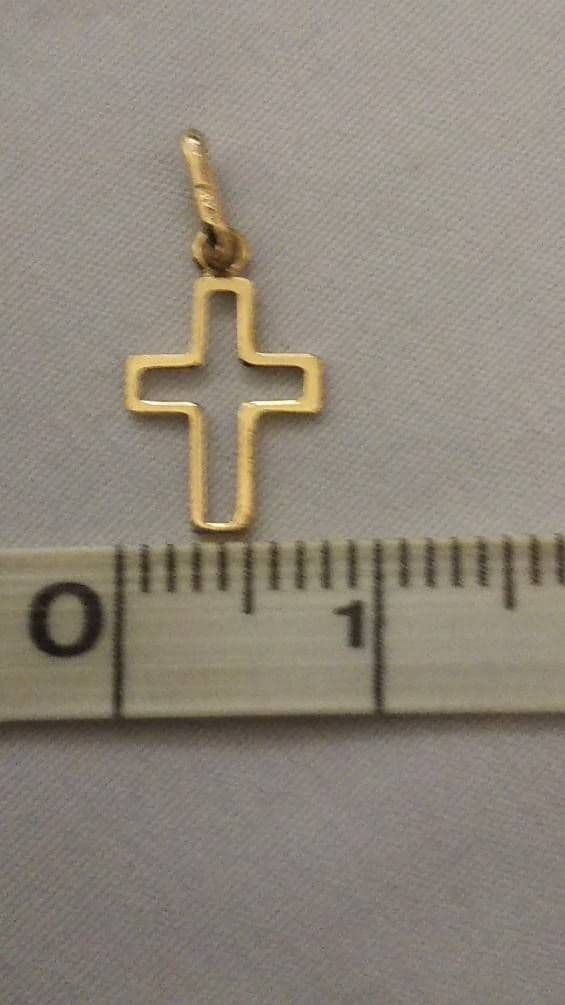 全てK18(18金) 十字架、クロス型ペンダントトップ 刻印あり、鑑定済み