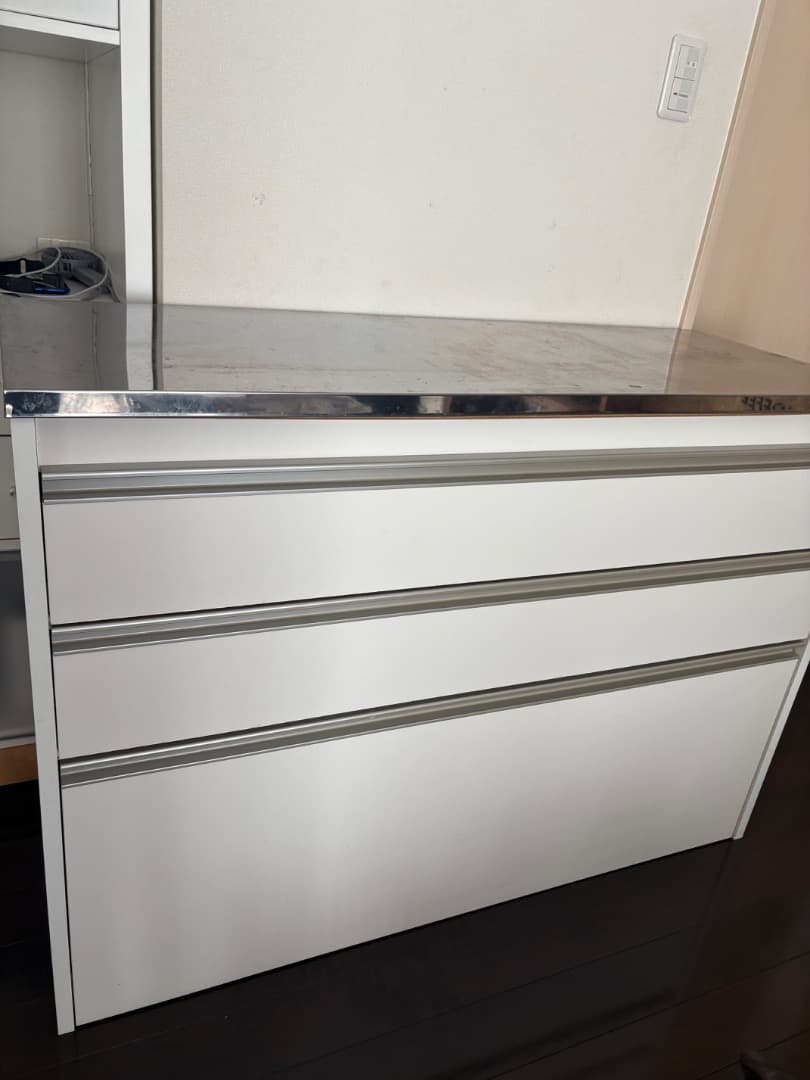 レンジ台　キッチン収納　キャビネット