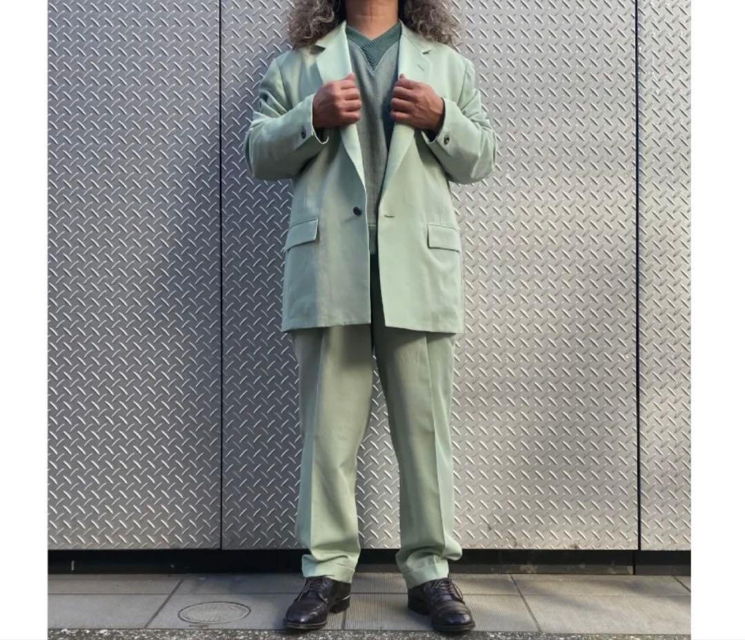 a socialist/ソーシャリスト/1B SUIT/MINT GREEN