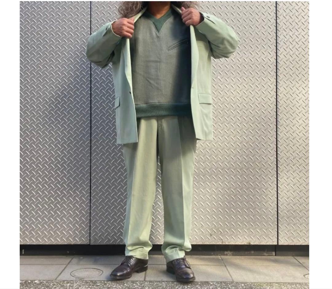 a socialist/ソーシャリスト/1B SUIT/MINT GREEN