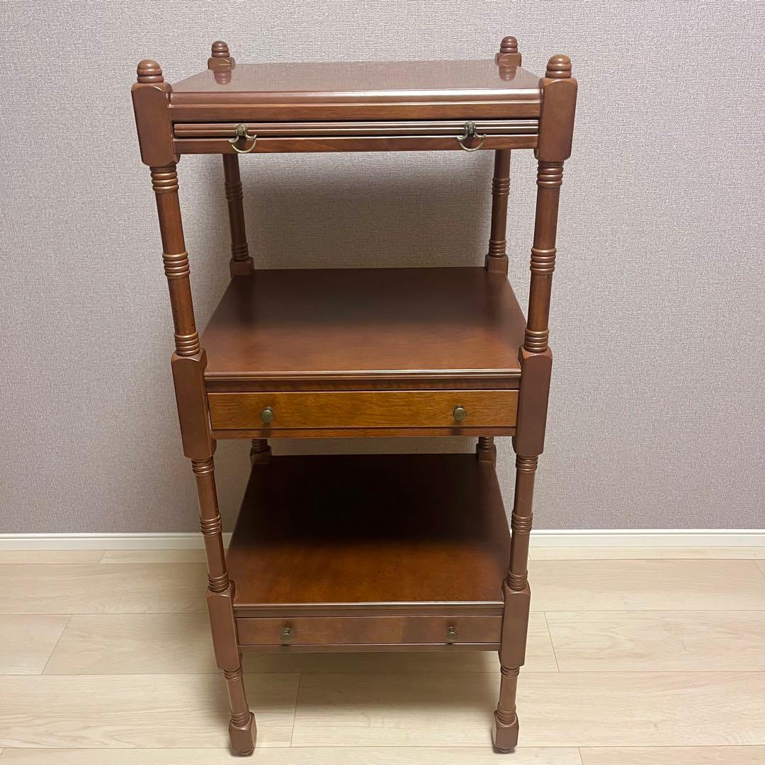 【貴重】ITOKIN イトキン 電話台 花台 サイドテーブル ナイトテーブル