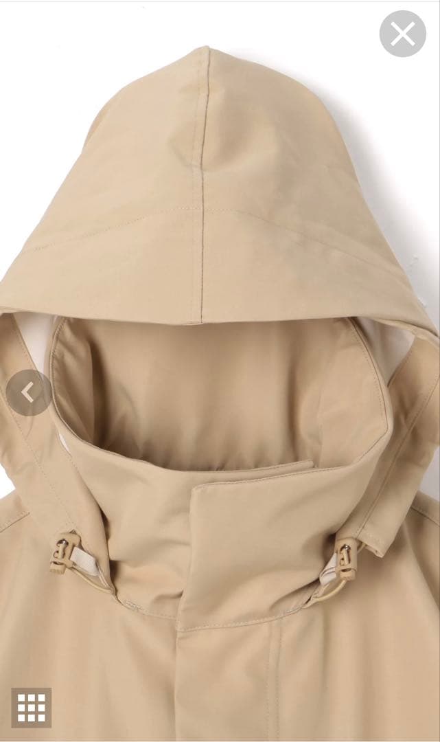 k*.様 Hyke ベージュ フード付きロングコート サイズ3 (新品・未開封)