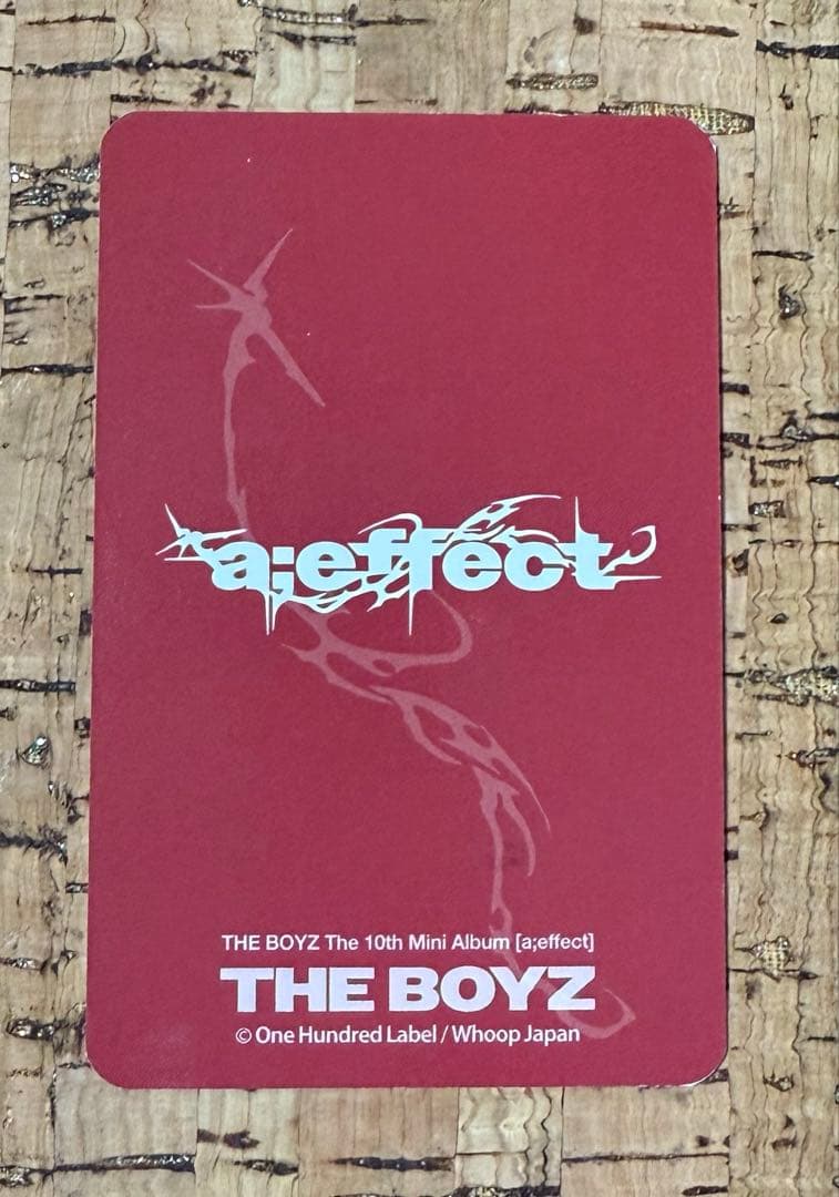 THE BOYZ whoop お渡し会 トレカ 特典会 ソヌ フォトカード