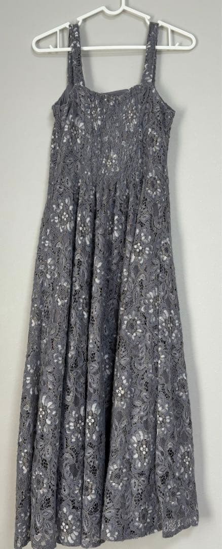 【着用1回だけ】お呼ばれドレスM・イヤリング・バック・ネックレスの小物付セット