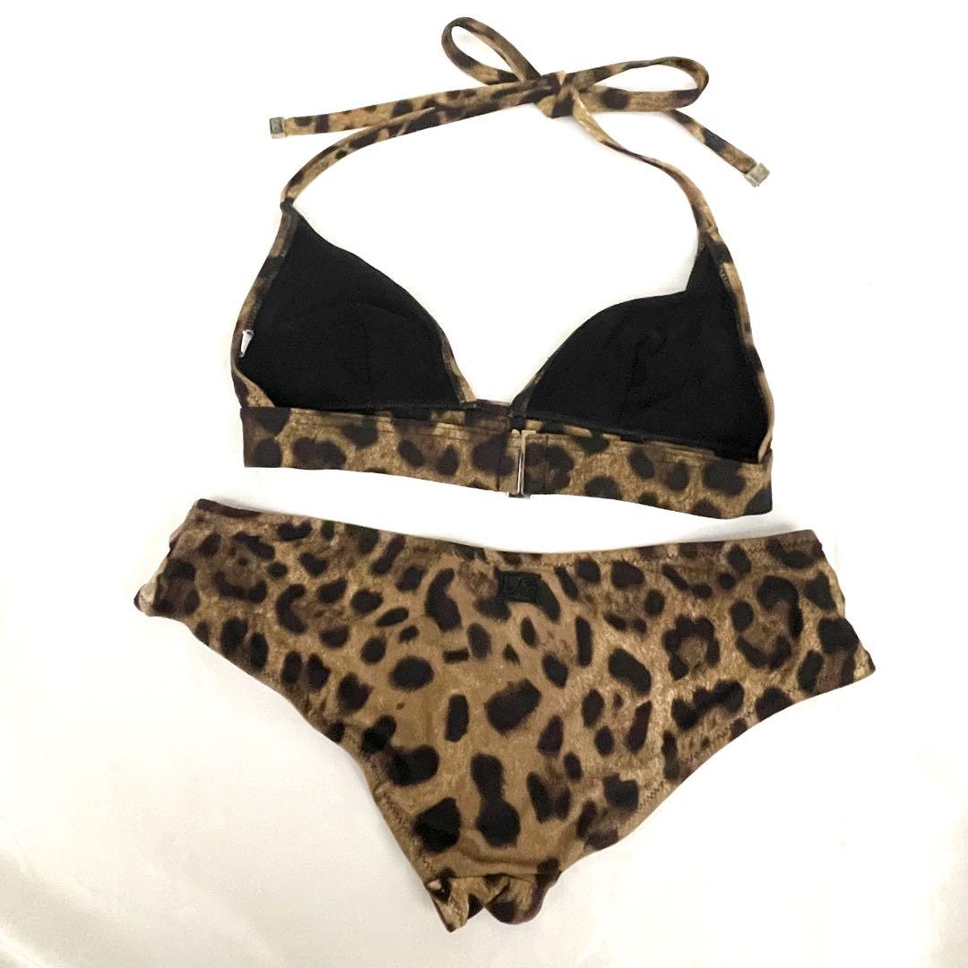 ドルチェ＆ガッバーナ D＆G 水着 ビキニ レオパード ヒョウ柄