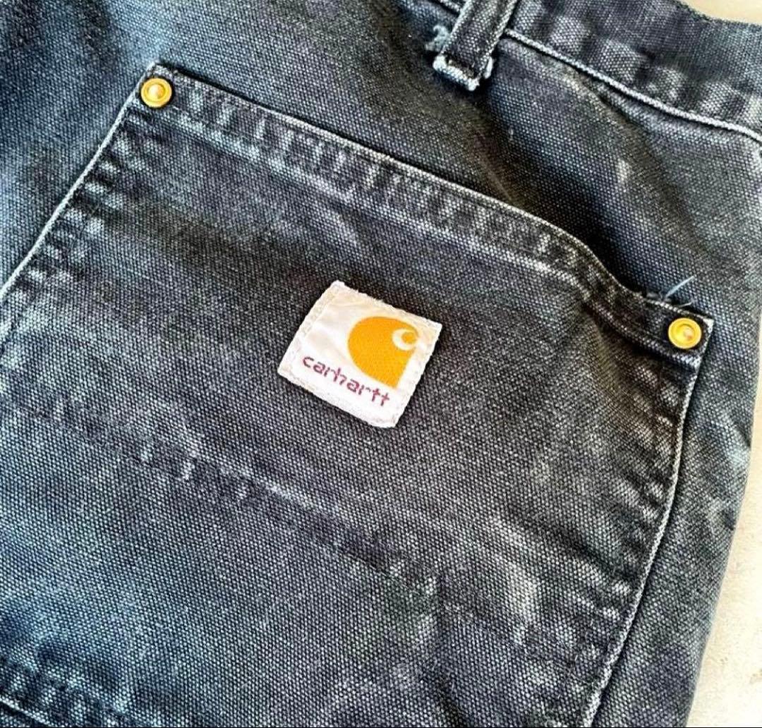 ヤ*タ様 carhartt ダブルニー　極上フェード ペインター パンツ　B01