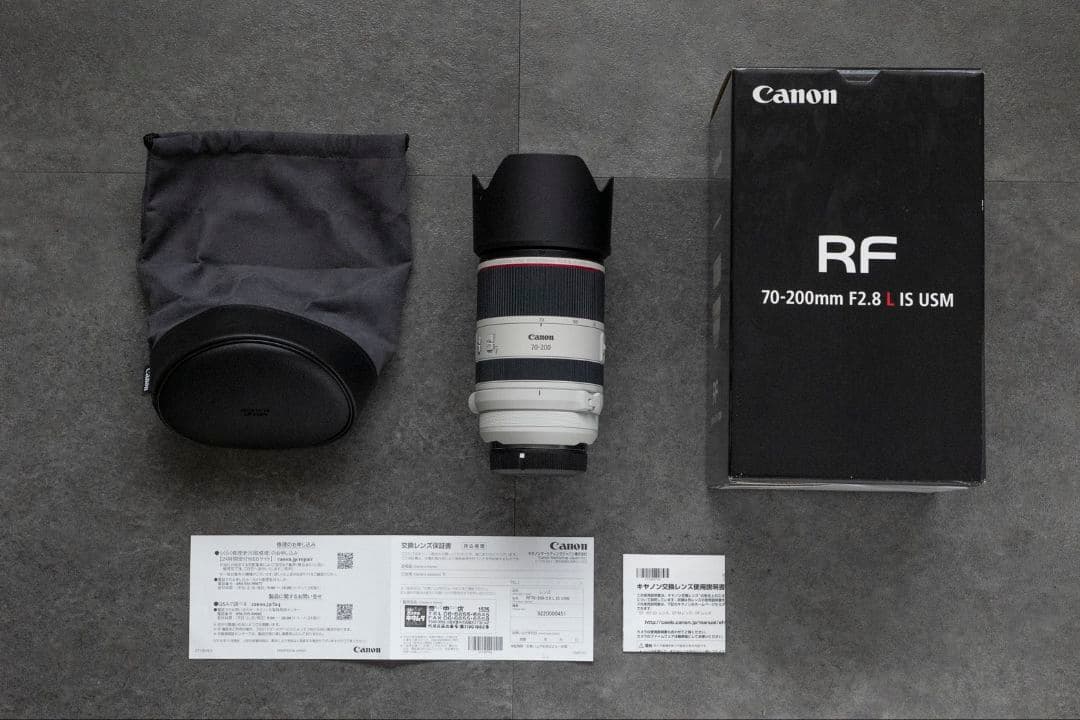 Canon RF 70-200mm F2.8 IS USM レンズ