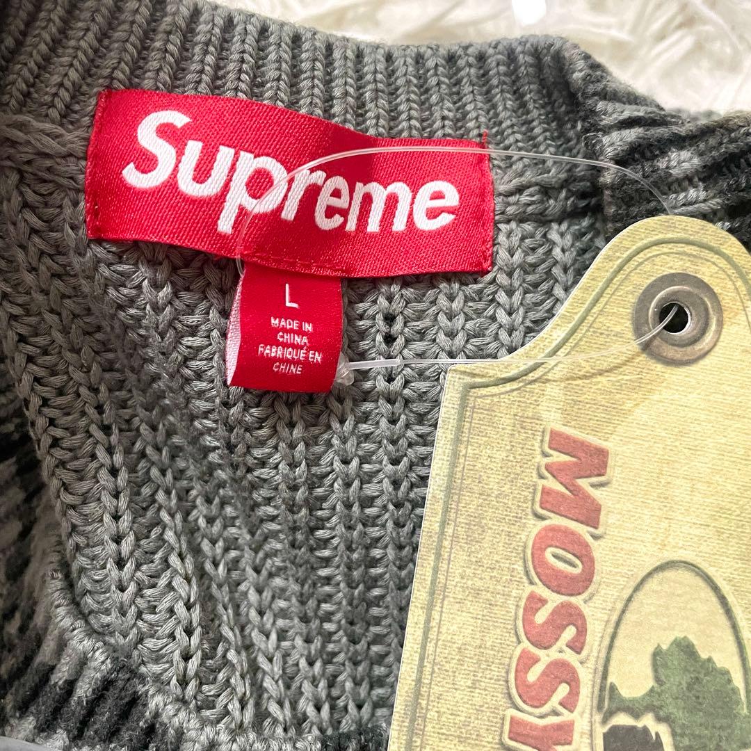 トップス supreme Old English Printed Sweater camo