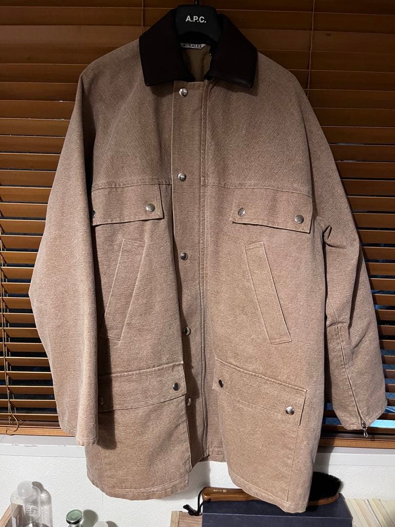 ジャケット・アウター AURALEE 24AW CANVAS HUNTING BLOUSON