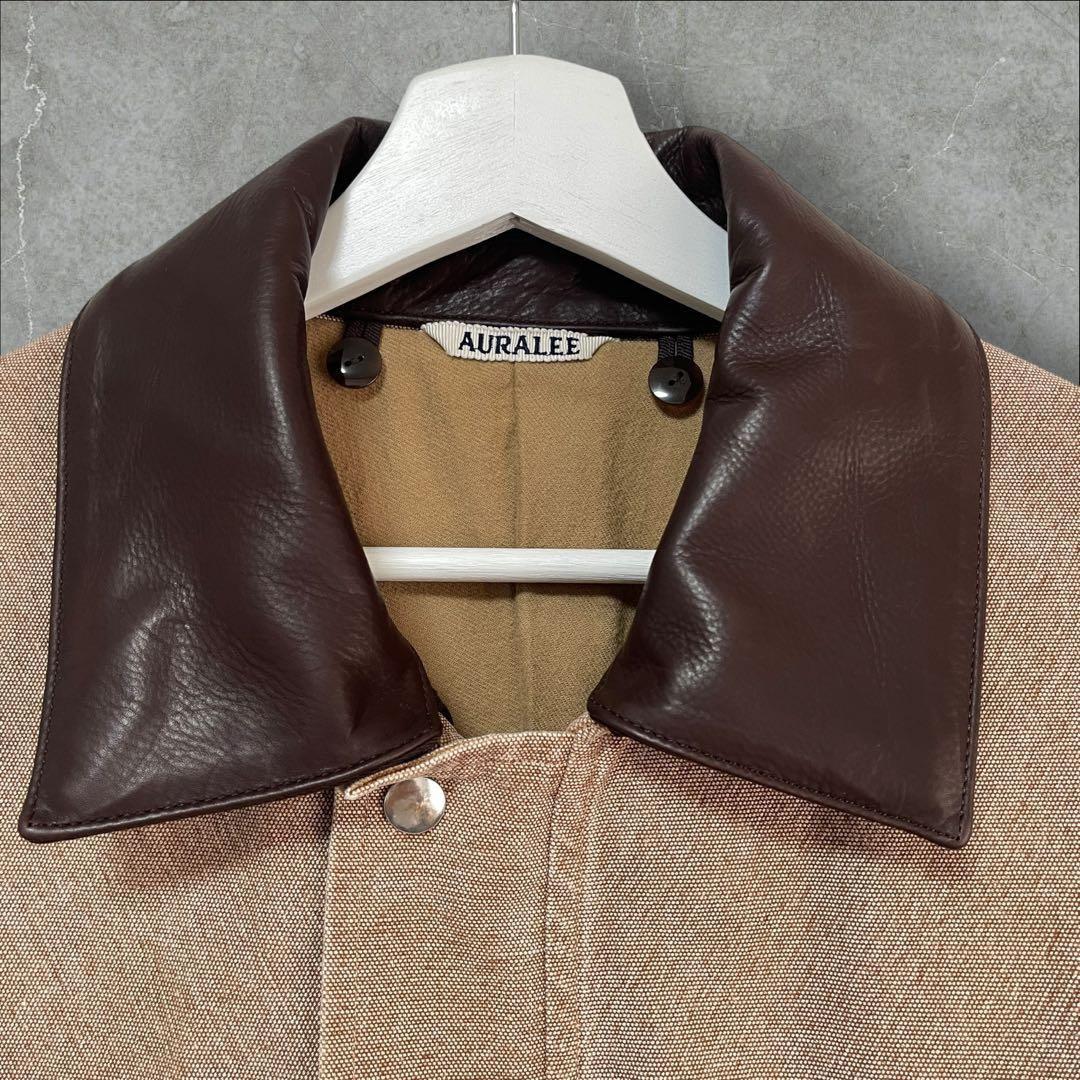 ジャケット・アウター AURALEE 24AW CANVAS HUNTING BLOUSON